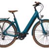 5340515-1 Vélo de Ville Électrique O2 Feel iSwan City Boost 6.1 Univ Shimano Altus 8V 432 Wh 28” Bleu Cobalt