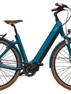 5340515 Vélo de Ville Électrique O2 Feel iSwan City Boost 6.1 Univ Shimano Altus 8V 432 Wh 28” Bleu Cobalt