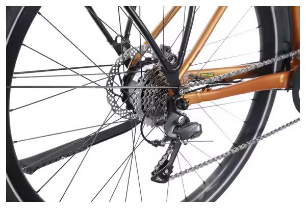 6102762 Vélo de Ville Électrique Bergamont E-Sweep Sport Shimano Claris 8V Mahle 250Wh Orange – Vélo d’Exposition / Très bon État