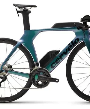 M-6933 Vélo de Triathlon Cervélo P5 Shimano Ultegra Di2 12V 700 mm Bleu