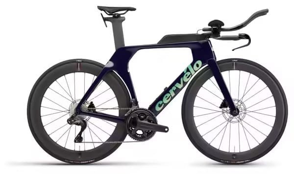 Vélo de Triathlon Cervélo P Shimano Ultegra Di2 12V Bleu